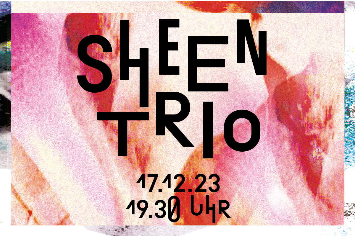 Konzertplakat Sheen Trio